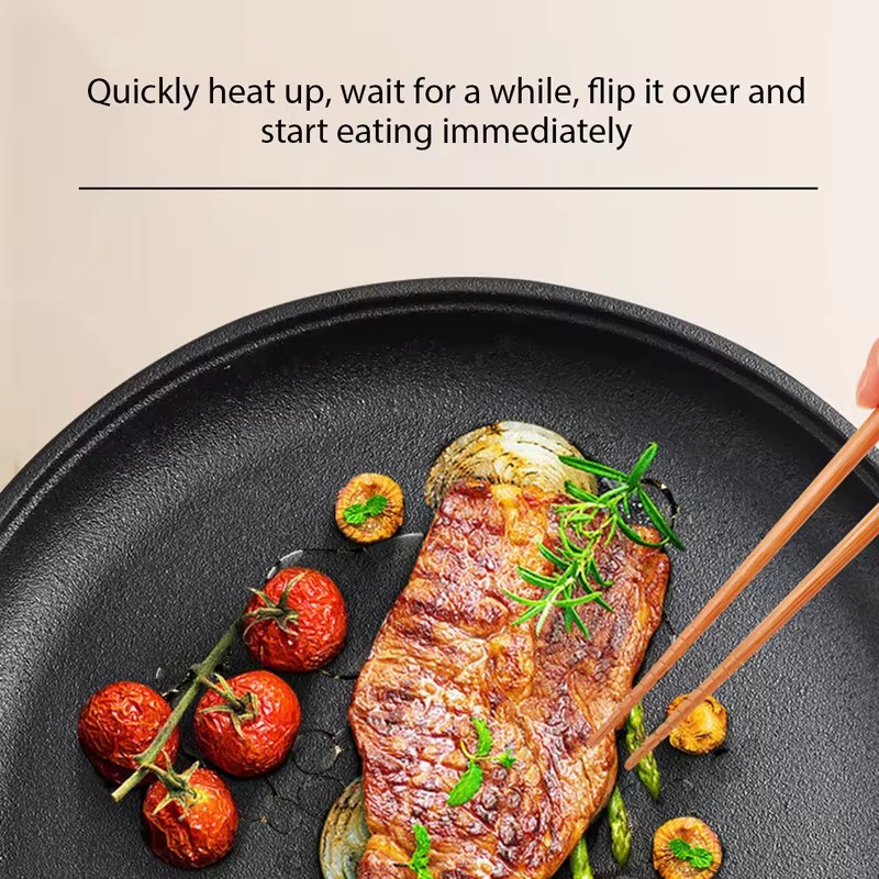 Heavy-Duty Cast Iron Fry Pan w - đánh giá và giá Mini Pancake Griddle