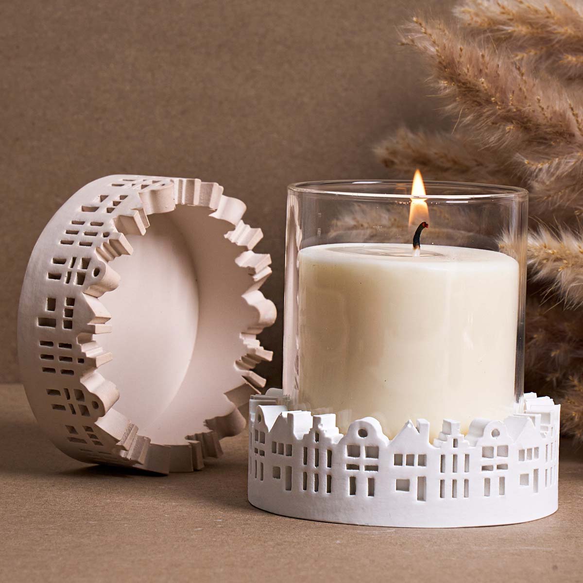 Hollow Round House Candle Hold - đánh giá và giá Potsticker Mold