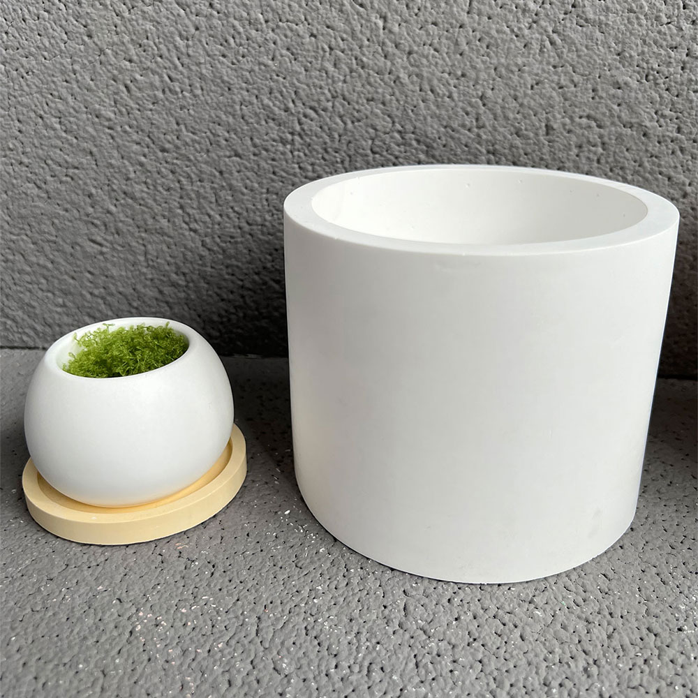 Spherical Plant Pot Concrete S - đánh giá và giá Potsticker Mold