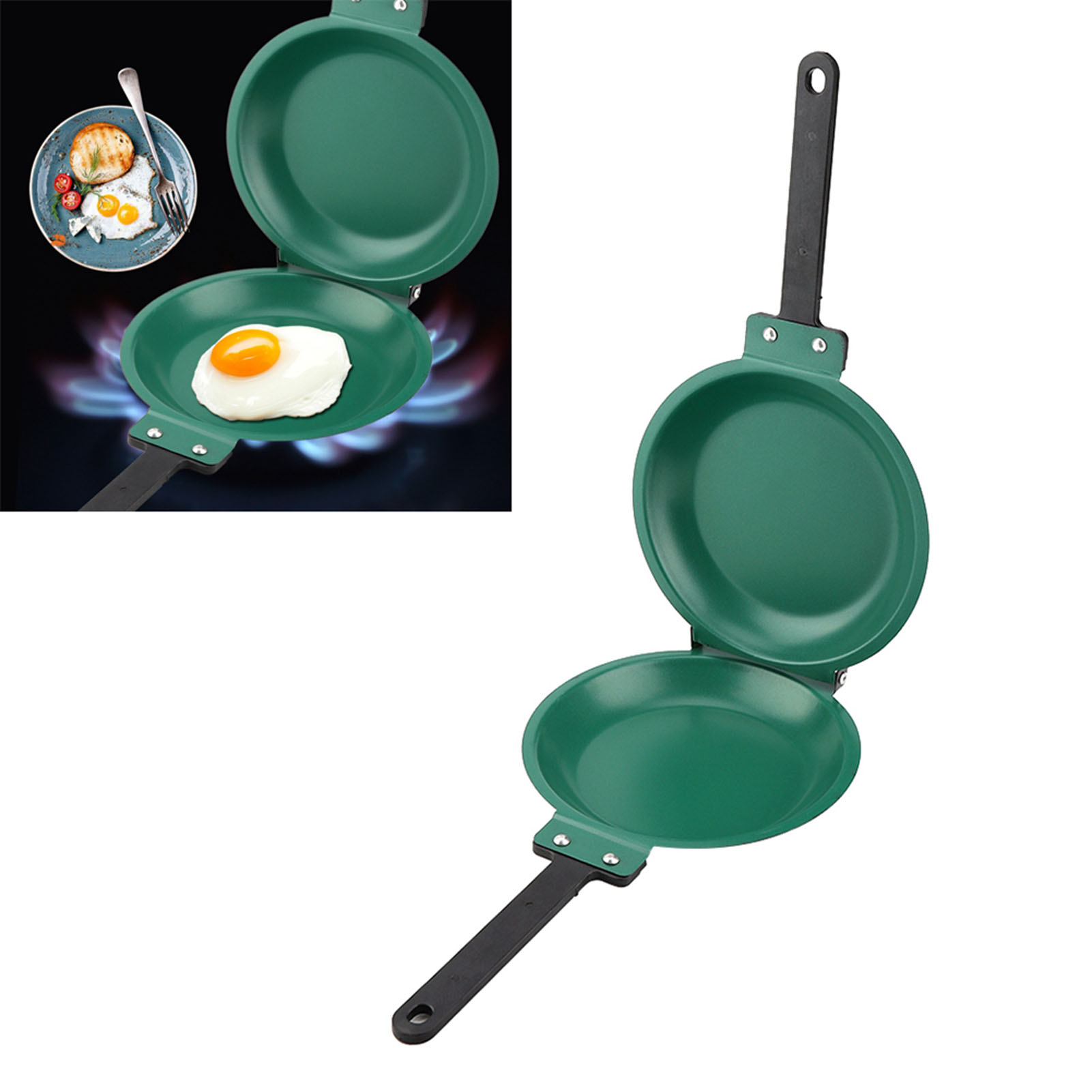 Double Side Titanium Steel Coa - đánh giá và giá Mini Pancake Griddle