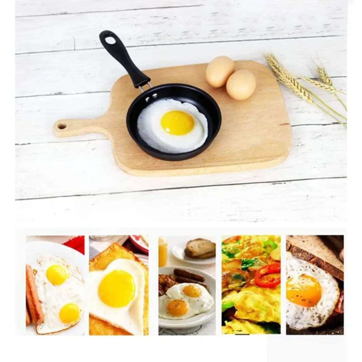 Mini Frying Pan with Handle Po - đánh giá và giá Mini Pancake Griddle