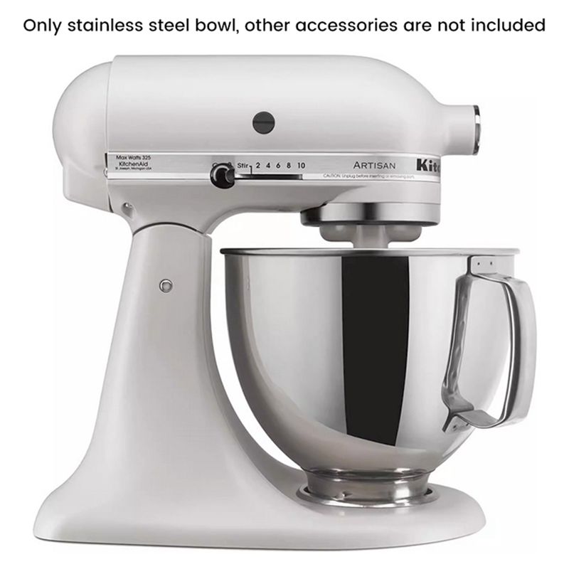 BABZ Stainless Steel Mixer Bow - đánh giá và giá Kitchenaid Mixer Artisan 5Qt
